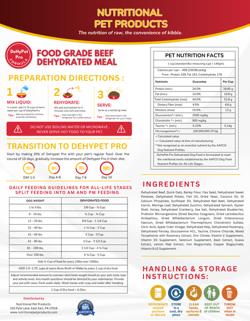 2lbbag→makes8lbsofpreparedfood